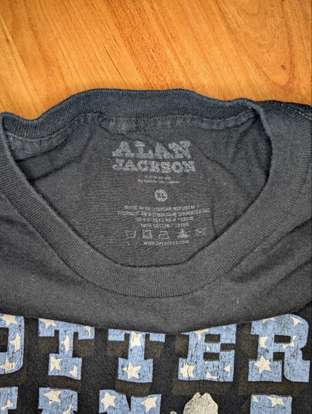 Alan Jackson Chattahoochee T-shirt Xl - Picture 4 of 4